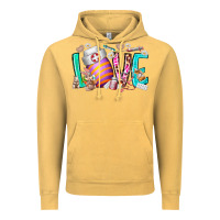 Vintage Mustard love easter day nurse Vintage Hoodie - RacoonDesign