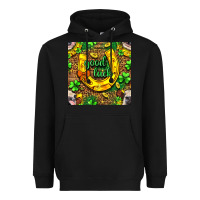 Black St. Patricks good luck with cow digital paper Heavyweight Hoodie - BundleAndBundleShop