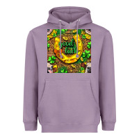 Lavender St. Patricks good luck with cow digital paper Heavyweight Hoodie - BundleAndBundleShop