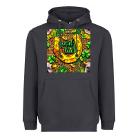 Smoke St. Patricks good luck with cow digital paper Heavyweight Hoodie - BundleAndBundleShop