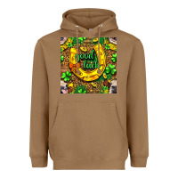 Toasted Coconut St. Patricks good luck with cow digital paper Heavyweight Hoodie - BundleAndBundleShop