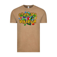 Vintage Coffee grandma of a warrior Vintage Tee - Artiststas