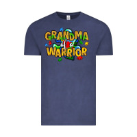 Vintage Denim grandma of a warrior Vintage Tee - Artiststas