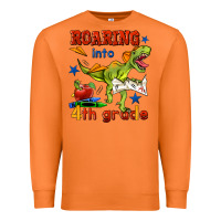 Carrot roaring into 4th grade Premium Sweatshirt - BundleAndBundleShop