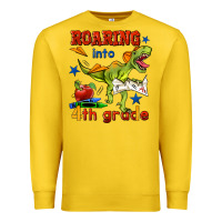 Lemon roaring into 4th grade Premium Sweatshirt - BundleAndBundleShop
