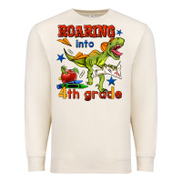 Sandshell roaring into 4th grade Premium Sweatshirt - BundleAndBundleShop