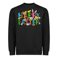 Black happy easter Heavyweight Sweatshirt - AdoDesignShop