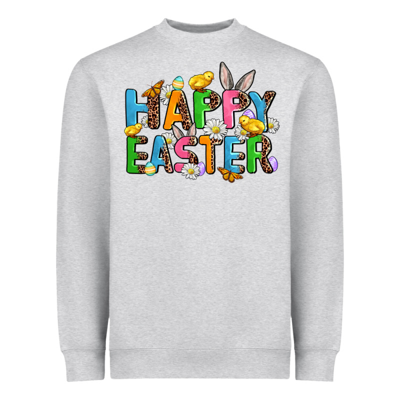 Happy Easter Heavyweight Sweatshirt by AdoDesignShop | Teevron