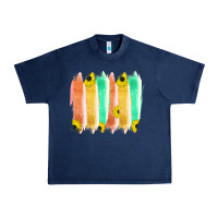 Navy Western Color Farm Life Brush Strokes Urban Heavy Tee - Bettercallsaul