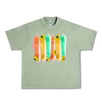 Oil Green Western Color Farm Life Brush Strokes Urban Heavy Tee - Bettercallsaul