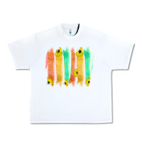 White Western Color Farm Life Brush Strokes Urban Heavy Tee - Bettercallsaul