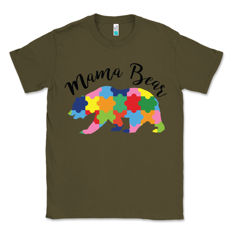 Mama Bear Classic Tee by CowhideDigitalArt | Teevron