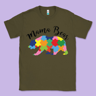 Mama Bear Classic Tee Designed By Cowhidedigitalart