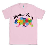 Bubblegum Pink mama bear Classic Tee - CowhideDigitalArt