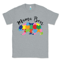 Heather Grey mama bear Classic Tee - CowhideDigitalArt
