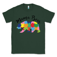 Sports Green mama bear Classic Tee - CowhideDigitalArt