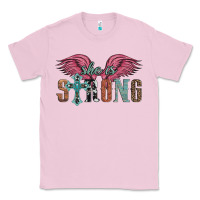 Bubblegum Pink she is strong Classic Tee - Artiststas