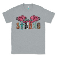 Heather Grey she is strong Classic Tee - Artiststas