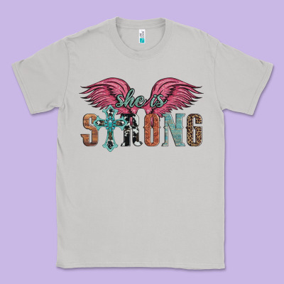 She Is Strong Classic Tee Designed By Artiststas