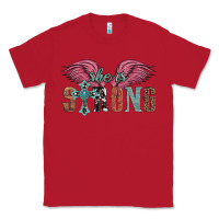 Red she is strong Classic Tee - Artiststas