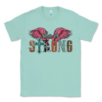 Seafoam she is strong Classic Tee - Artiststas