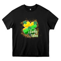 Black lucky vibes Heavy Core Tee - RanaPortraitStore