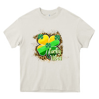 Cream lucky vibes Heavy Core Tee - RanaPortraitStore
