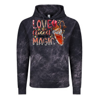 Cloud Black love is the closet thing to magic Vintage Hoodie - RacoonDesign