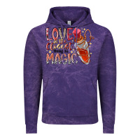 Cloud Purple love is the closet thing to magic Vintage Hoodie - RacoonDesign