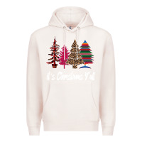 Pale Pink It s Christmas Y all Premium Hoodie - Bettercallsaul