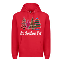 Red It s Christmas Y all Premium Hoodie - Bettercallsaul