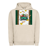 Pigment French Oak back to school truck Urban Hoodie - TumblerDesignByShophia