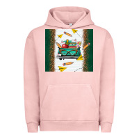 Pigment Salmon back to school truck Urban Hoodie - TumblerDesignByShophia