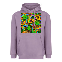 St. Patricks Rainbow Seamless Heavyweight Hoodie | Teevron
