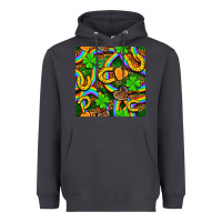 Smoke St. Patricks rainbow seamless Heavyweight Hoodie - BundleAndBundleShop