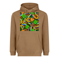 Toasted Coconut St. Patricks rainbow seamless Heavyweight Hoodie - BundleAndBundleShop