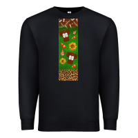 Black American football dad pen wrap Premium Sweatshirt - BundleAndBundleShop