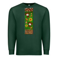 Sports Green American football dad pen wrap Premium Sweatshirt - BundleAndBundleShop