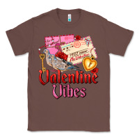 Chestnut valentine vibes Classic Tee - AdoDesignShop