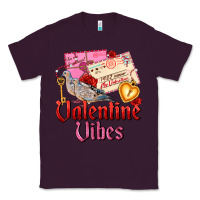 Plum valentine vibes Classic Tee - AdoDesignShop