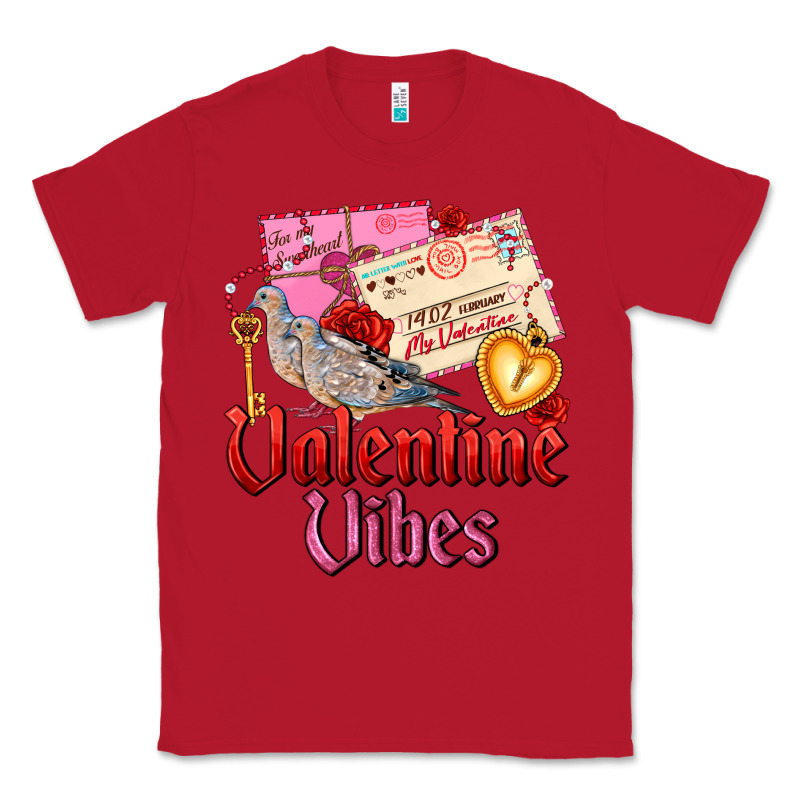Valentine Vibes Classic Tee by AdoDesignShop | Teevron