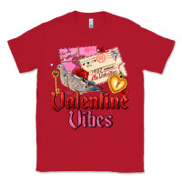 Red valentine vibes Classic Tee - AdoDesignShop