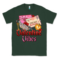 Sports Green valentine vibes Classic Tee - AdoDesignShop