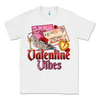 White valentine vibes Classic Tee - AdoDesignShop