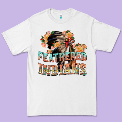 Feathered Indians Premium Tee Designed By Texasbilliewilder