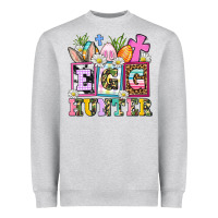 Heather Grey egg hunter Heavyweight Sweatshirt - AdoDesignShop