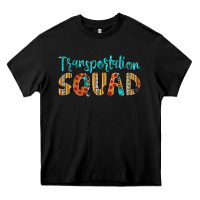 Black transportation squad Heavy Core Tee - Artiststas