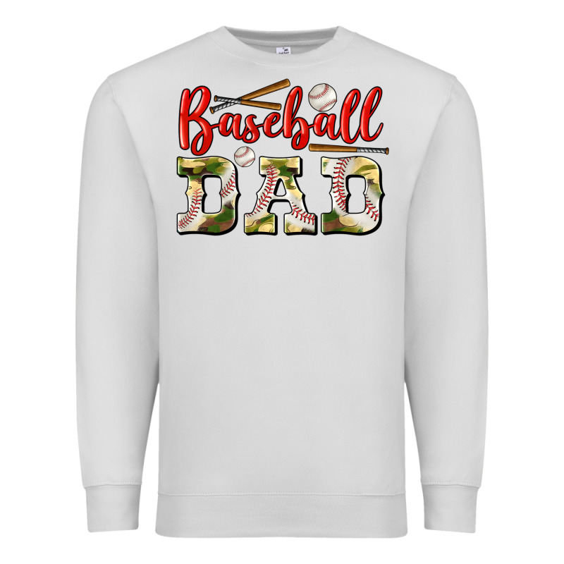 Baseball Dad Premium Sweatshirt by BundleAndBundleShop | Teevron