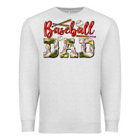Oatmeal Heather baseball dad Premium Sweatshirt - BundleAndBundleShop
