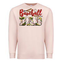Pale Pink baseball dad Premium Sweatshirt - BundleAndBundleShop